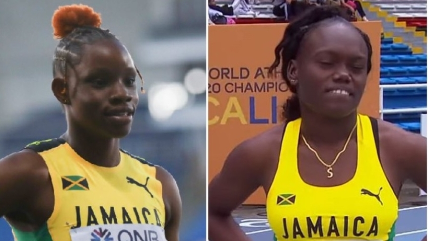 Tina Clayton clocks 10.95 for WU20 gold as Jamaica claim 100m 1-2 finish in Cali, Colombia