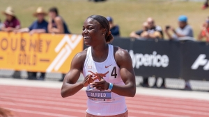 St. Lucia&#039;s Julien Alfred clocks wind-aided 10.80 at NCAA West Preliminaries