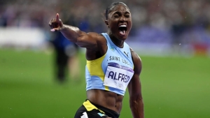 Julien Alfred&#039;s historic 100m victory at Paris Olympics sparks joy across St Lucia