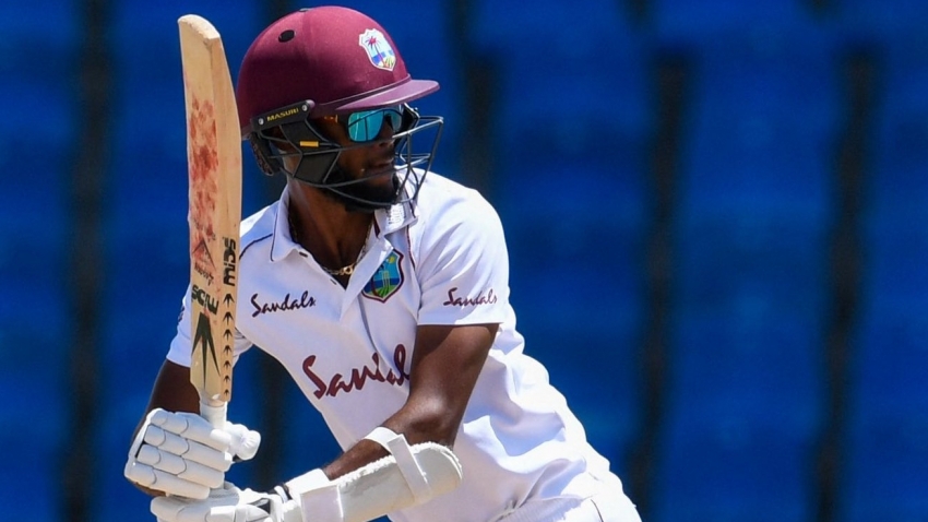Brathwaite misses out on second century but Windies in command heading into final day