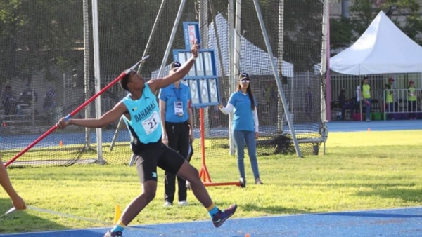 Bahamas&#039; Keyshawn Strachan breaks javelin record at Carifta