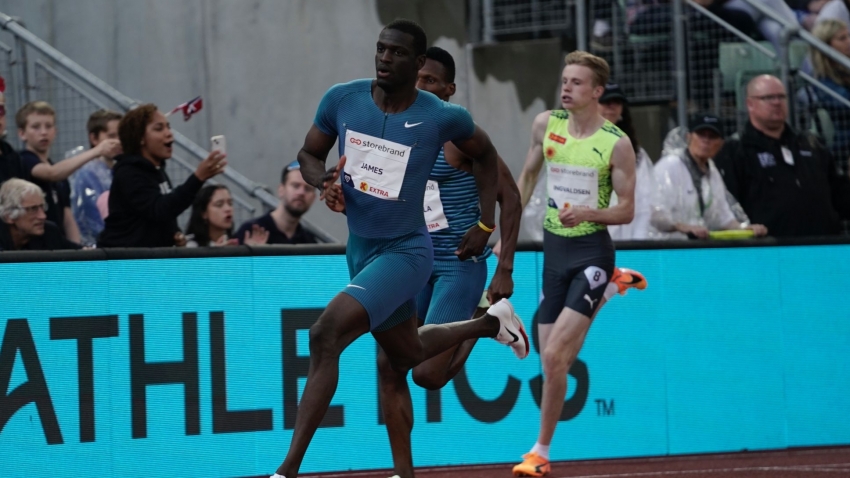 Kirani James gets second straight Diamond League win with 44.78 effort at Bislett Games
