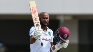Brathwaite disappointed to miss out on 11th ton but satisfied with Windies taking lead