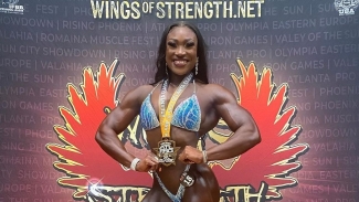 Kristen McGregor takes a giant leap towards Ms. Olympia qualification with silver medal at Wings of Strength Contest