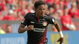 Leon Bailey scores his ninth goal of the season in Leverkusen&#039;s 3-1 win over Eintracht Frankfurt