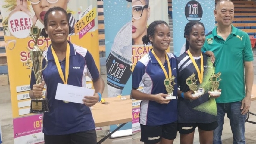 Lewis sisters grab spotlight at Jamaica&#039;s National Table Tennis championships