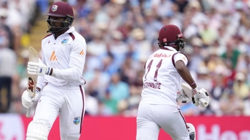 Louis and Athanaze lead West Indies recovery to close balanced opening day at 250-5