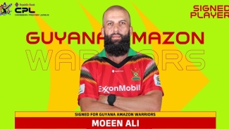 Moeen Ali joins Guyana Amazon Warriors