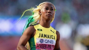 ‘Blessed’ Fraser-Pryce still hungry for more after record-extending fifth world 100m title