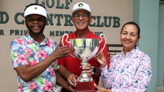 Samuda and Munn-Barrow triumph at AMG Buccaneer Memorial Golf Tournament