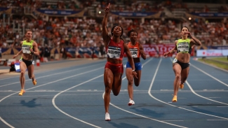 Fraser-Pryce equals world leading 10.67 to win at Paris Diamond League