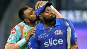 &#039;Pandya wrong to kiss Pollard&#039; - former India players say all-rounder went too far in dismissal celebration