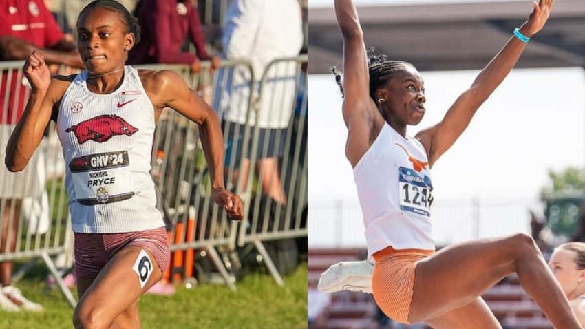 NCAA and national champions Nickisha Pryce and Ackelia Smith sign professional contracts with Puma