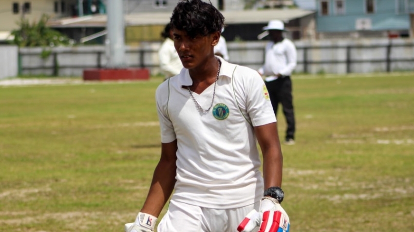Rampertab Ramnauth, Shamar Yearwood stars of opening day of round three of Windies U19 Rising Star Championship