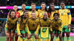 Jamaica&#039;s Reggae Girlz at the FIFA Women&#039;s World Cup.