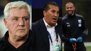 Bruce (r) Peseiro (c) and Burton are reportedly being considered for the position of Reggae Boyz head coach.