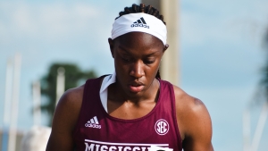 Mississippi State Junior Rosealee Cooper runs 8.07 to win 60m hurdles at Bob Pollock Invitational