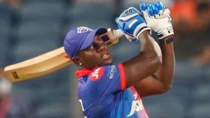 Rovman Powell powers Delhi Bulls to victory over Ajman Bolts in Abu Dhabi T10