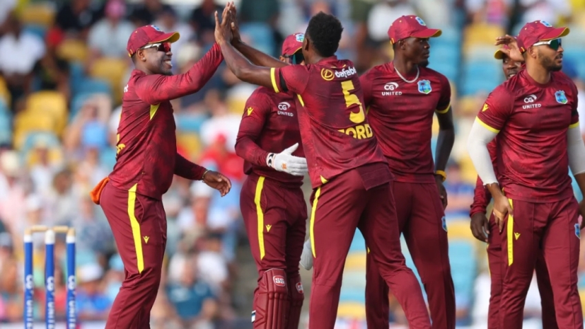 West Indies claim first home ODI series win over England since 1998 with four-wicket win via DLS method in third ODI