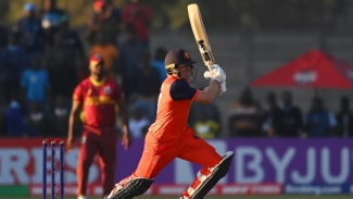 Logan Van Beek made 30 in the super over for the Netherlands.