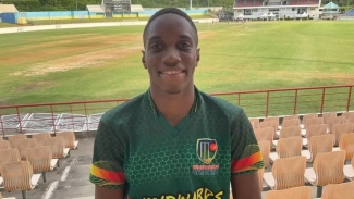 Tarrique Edward starred for the Windward Islands with 32 and 3-23.