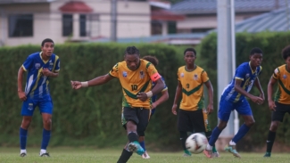 St. Benedict&#039;s College captain Derrel Garcia scored a double in their 3-1 win over Fatima College on Saturday.