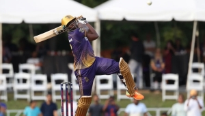 Andre Russell hit 70* for the LA Knight Riders.