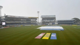 Rain prevents any play on final day of second Test; India win series 1-0