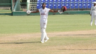 Mikyle Louis has been rewarded for an excellent season with the bat for the Leeward Islands Hurricanes.