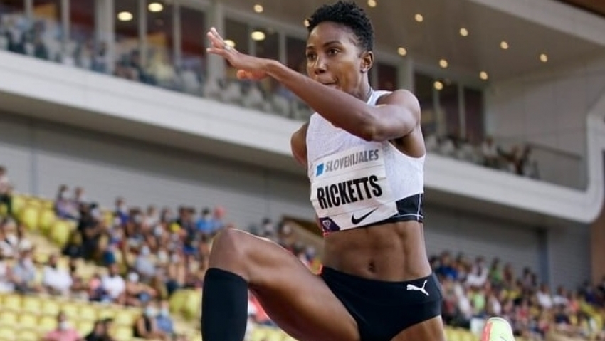 Shanieka Ricketts wins triple jump, Fraser-Pryce finishes third in 200m in Monaco