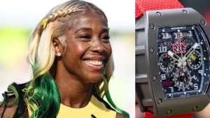 EXCLUSIVE: Shelly-Ann Fraser-Pryce inks three-year deal with Swiss luxury watch maker Richard Mille
