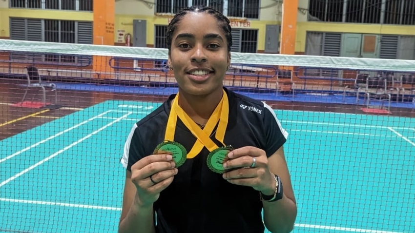 Richardson won double gold at Doubles Mania at GC Foster College in Spanish Town, St Catherine on March 25.