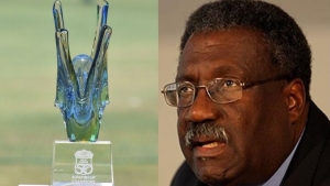 Sir Clive Lloyd says it is an “honour” as new CG Insurance Super50 trophy unveiled