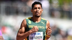 400m world-record holder Wayde van Niekerk is set to compete at Racers Grand Prix on June 3.