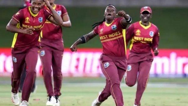 Wild celebrations among West Indies Women after South Africa knock India out on Saturday