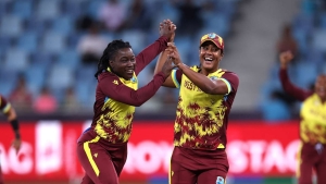 West Indies women&#039;s captain Hayley Matthews (right) and Deandra Dottin