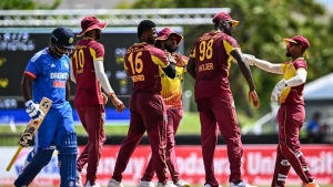 Shepherd, King step up to hand West Indies 3-2 series win after comprehensive eight-wicket triumph over India